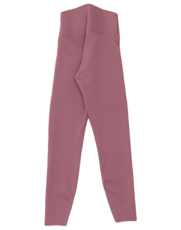 Leggings Nike Dri Fit pentru femei UK 8 Small Pink Nylon