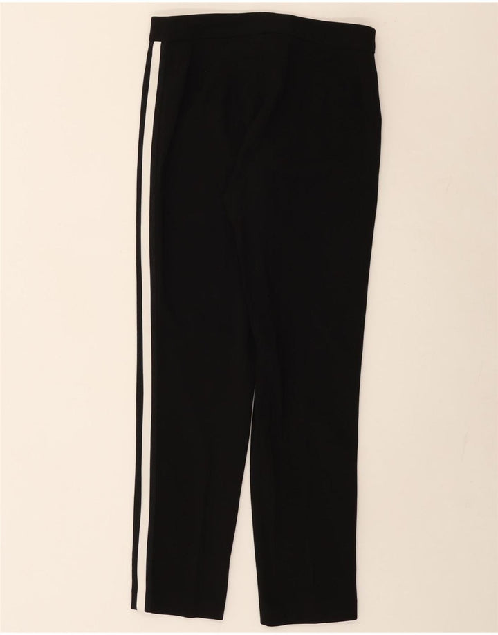 Pantaloni casual drepti pentru femei CALVIN KLEIN US 6 Medium W30 L28 Negru