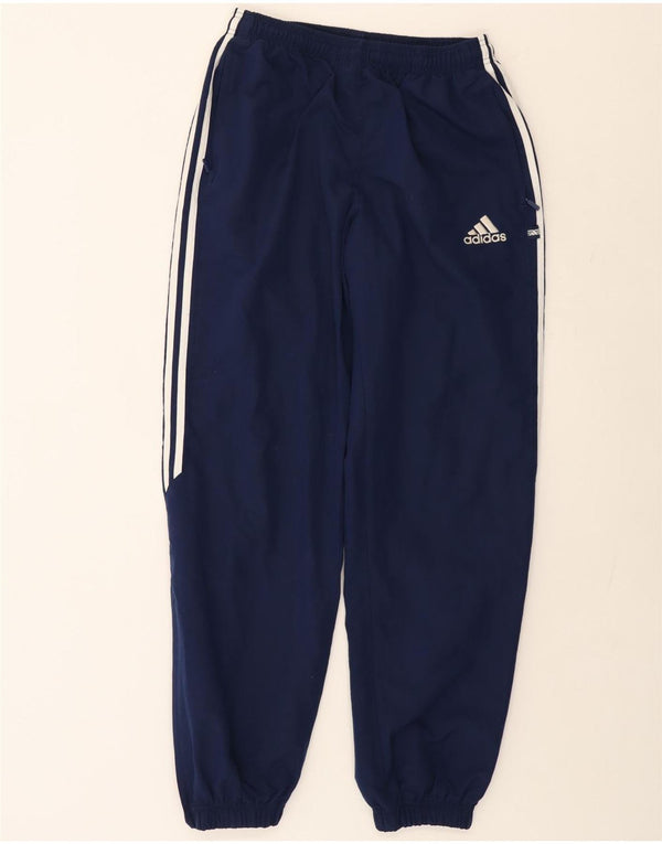 Pantaloni de trening ADIDAS pentru bărbați Pantaloni de jogging mari poliester bleumarin