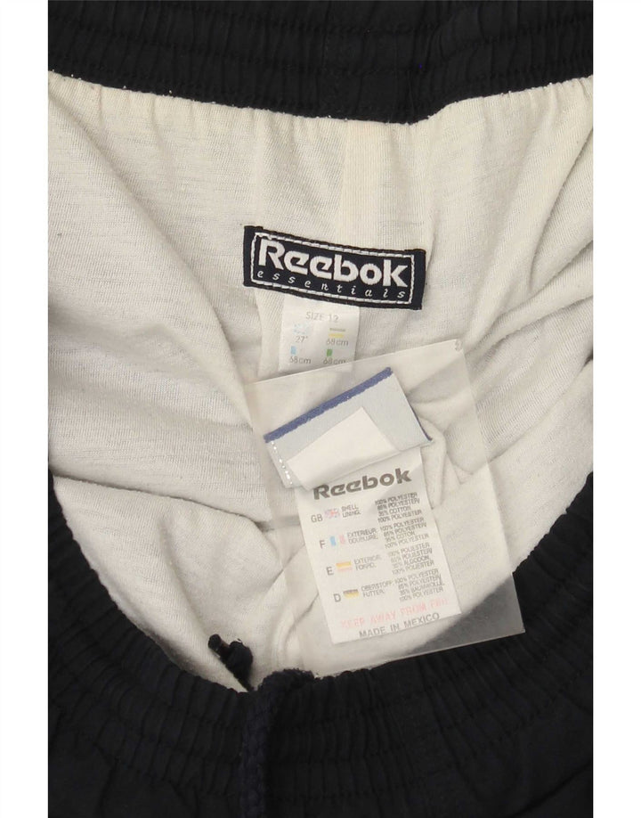 Pantaloni de trening Reebok pentru femei US 12, mari, albastru, poliester