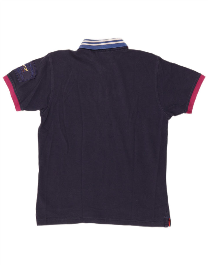 Tricou polo pentru bărbați Henri Lloyd, mare bleumarin