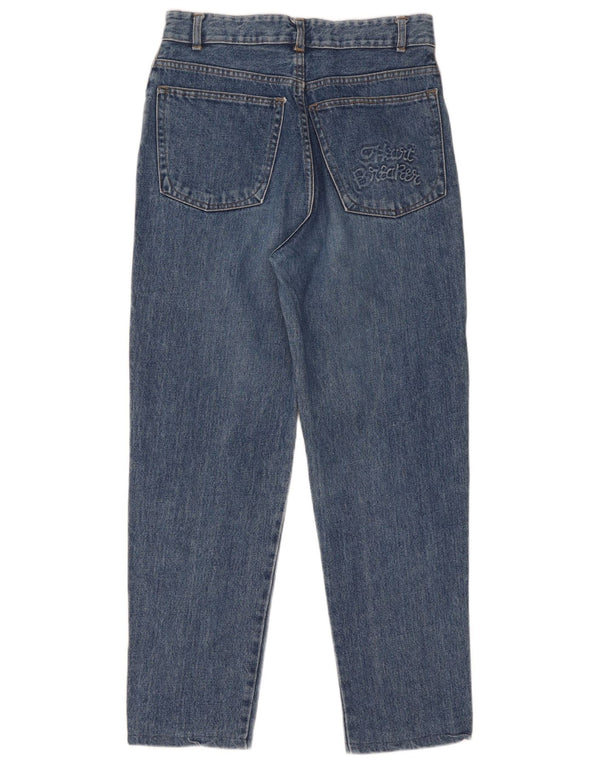 Blugi Mash pentru femei cu talie înaltă IT 46 Large W30 L28 Blue Bumbac