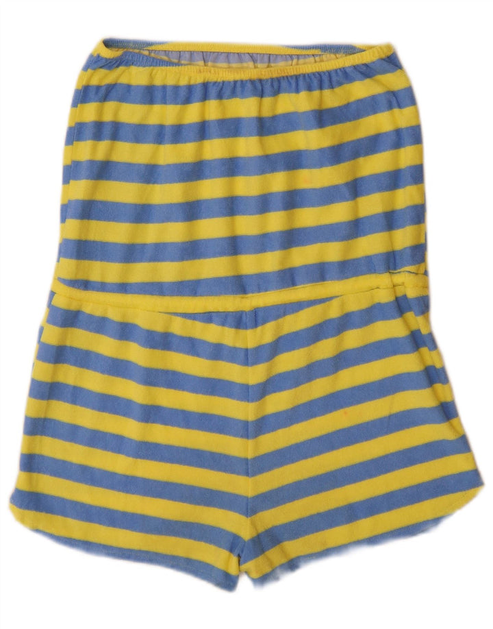 Costum pentru femei Zara fără bretele UK 12, bumbac cu dungi albastre medii