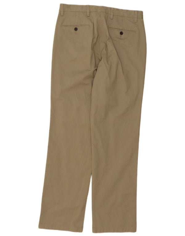 Dockers Mens Pegged Chino Trousers W33 L34 Beige Cotton