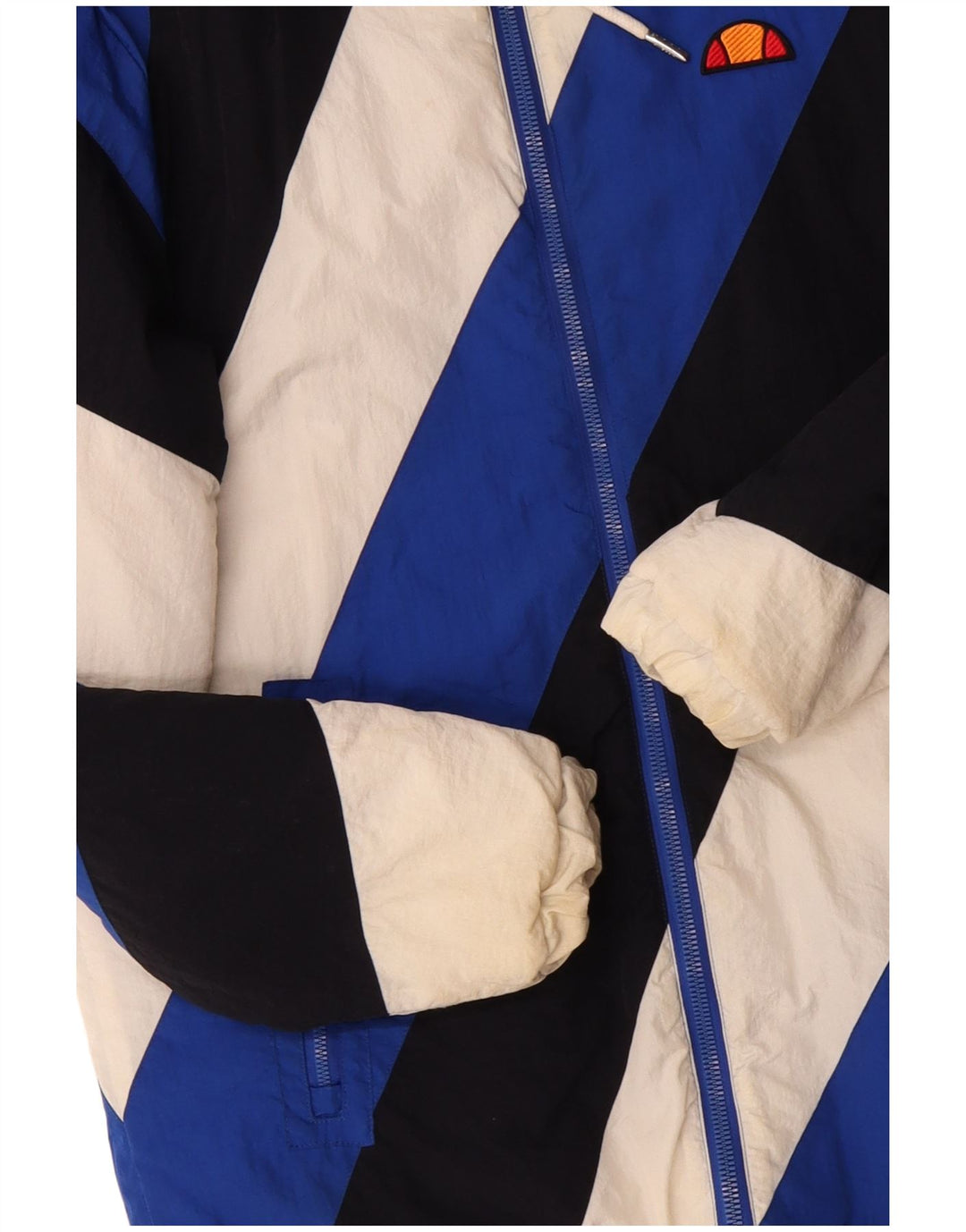 Jachetă căptușită pentru bărbați Ellesse UK 38 Medium Blue Colorblock Poliester