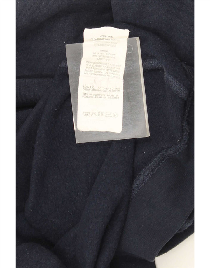 Pulover cu grafic pentru bărbați Carrera, 2XL, bumbac bleumarin
