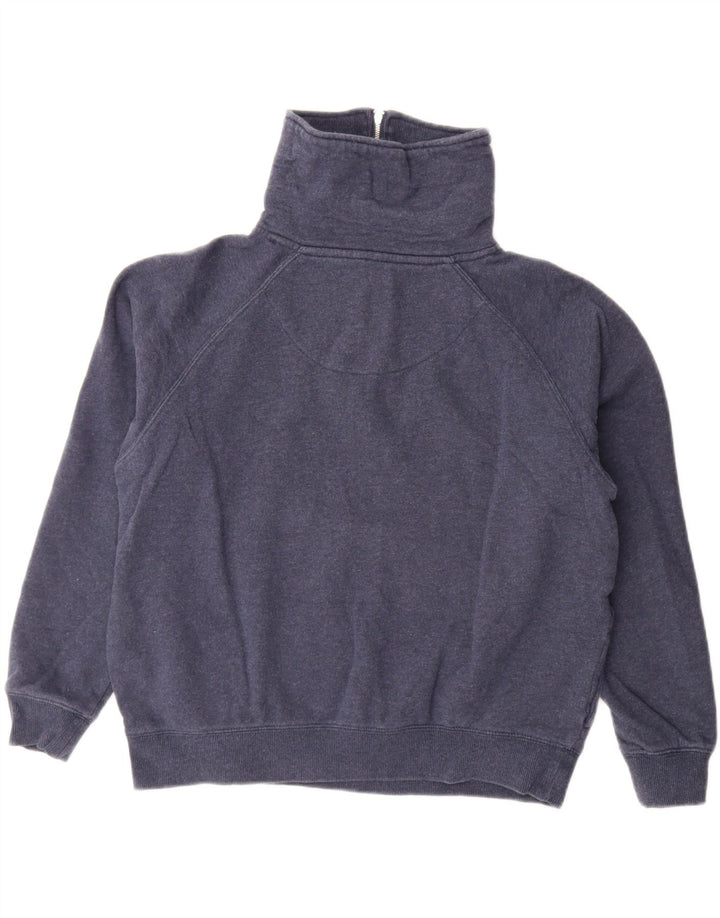 CREW CLOTHING Hanorac supradimensionat pentru femei Pulover UK 10 Mic Bleumarin