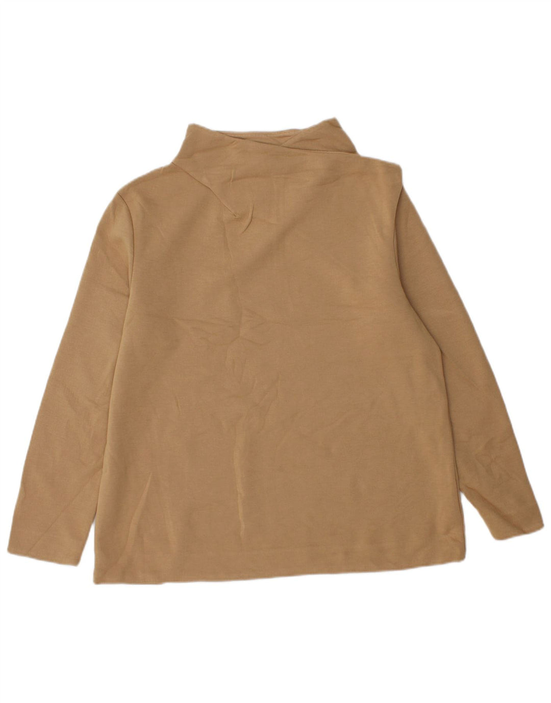 Cos Top pentru femei cu mânecă lungă UK 14 Medium Bej Poliester