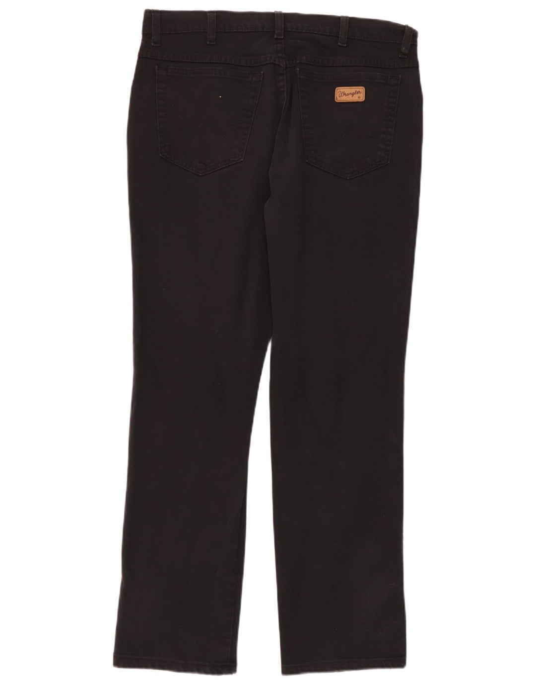 Blugi drepte pentru bărbați Wrangler Texas W36 L32 bumbac negru