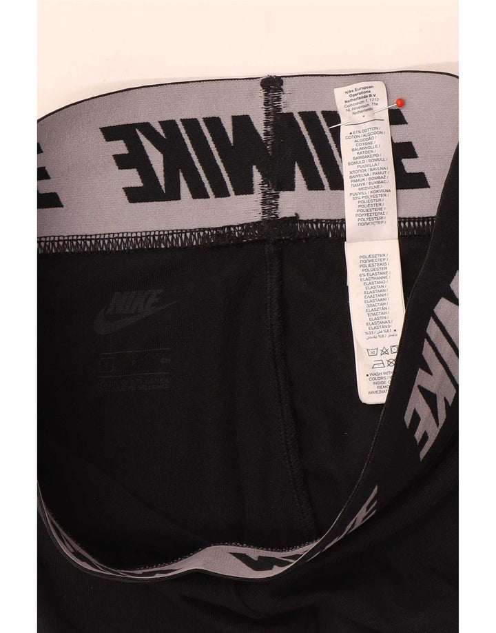Leggings grafic Nike pentru femei UK 8 Small Black