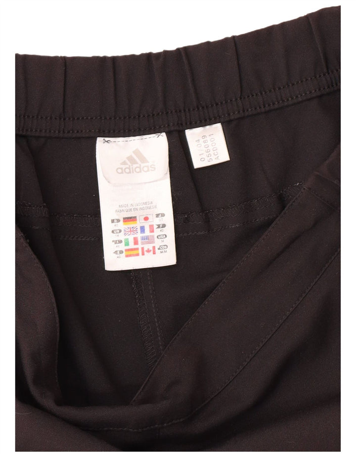 Pantaloni scurți sport Adidas pentru femei UK 14 Medium Black Poliester Sports
