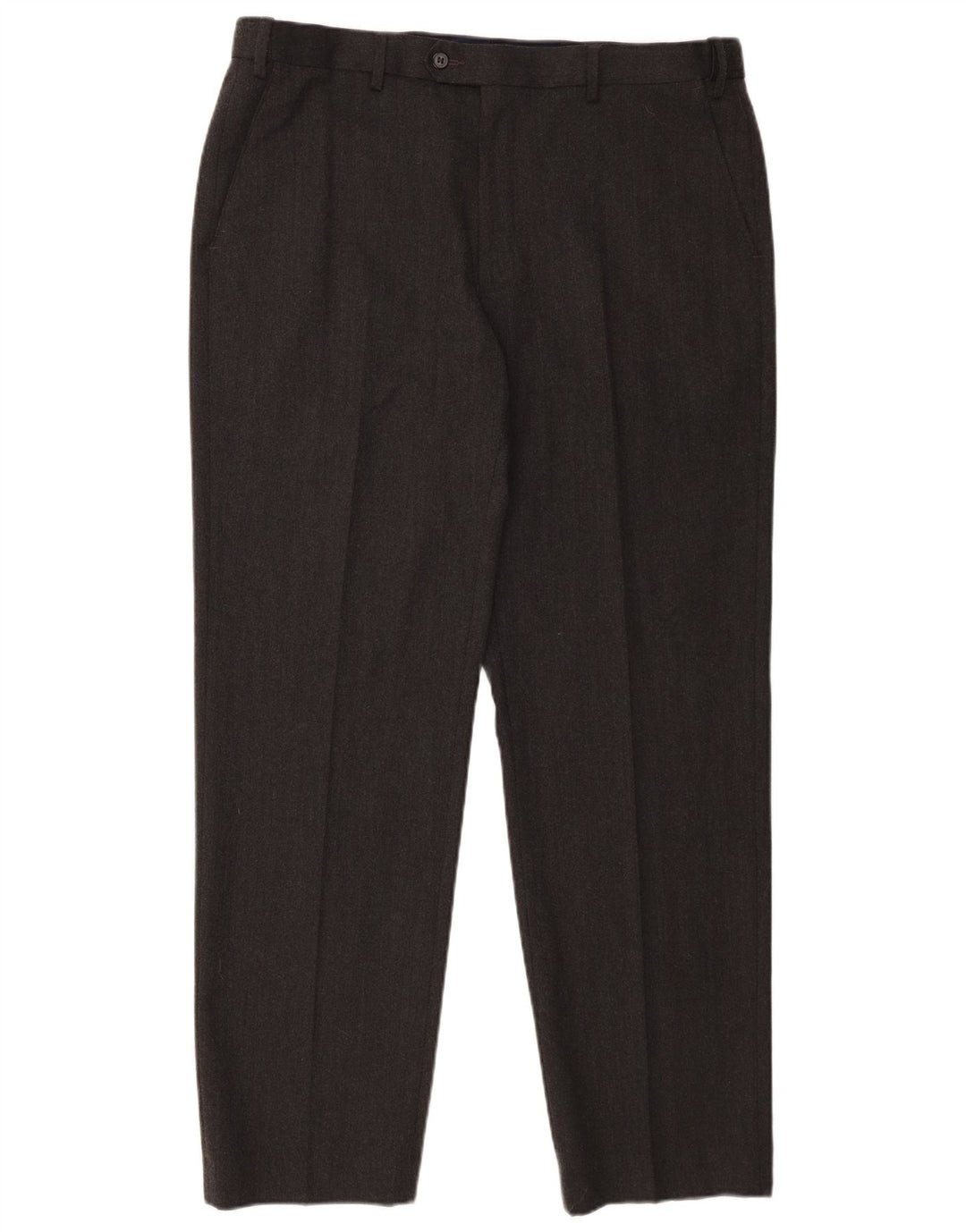 Marks & Spencer Pantaloni drepți pentru bărbați L38 L31 bumbac gri