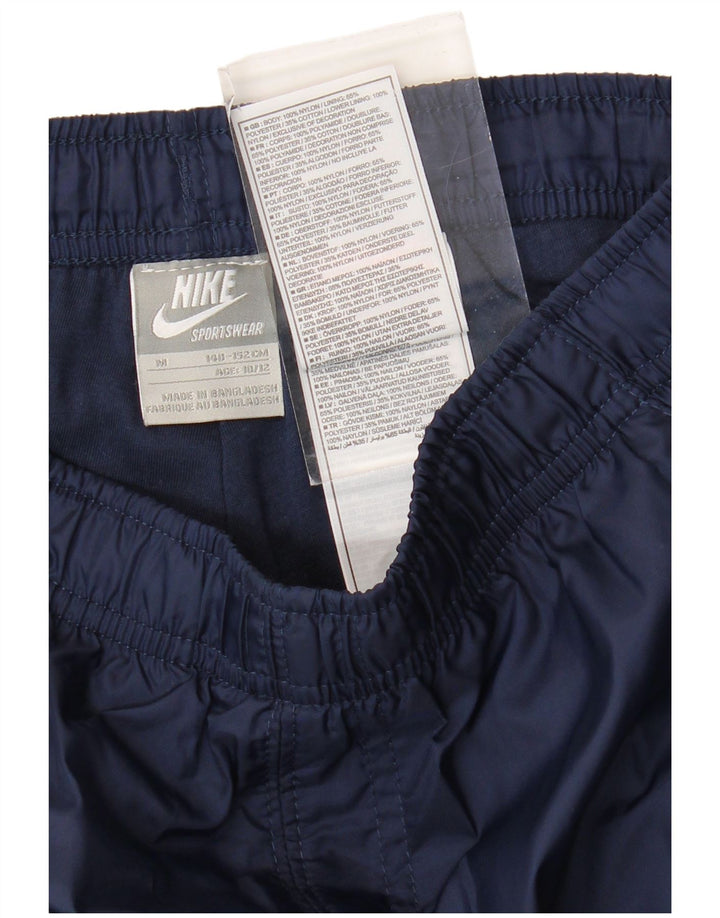 Pantaloni de trening NIKE Băieți 10-11 ani Nailon mediu bleumarin