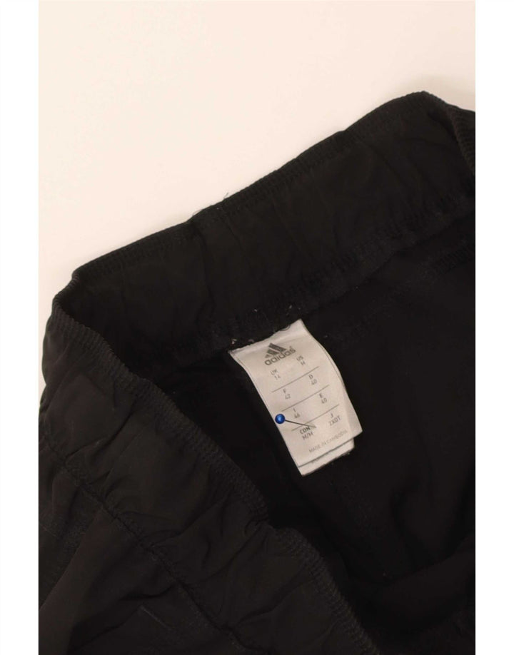 Pantaloni de vânt pentru femei Adidas UK 14 Poliester mediu negru