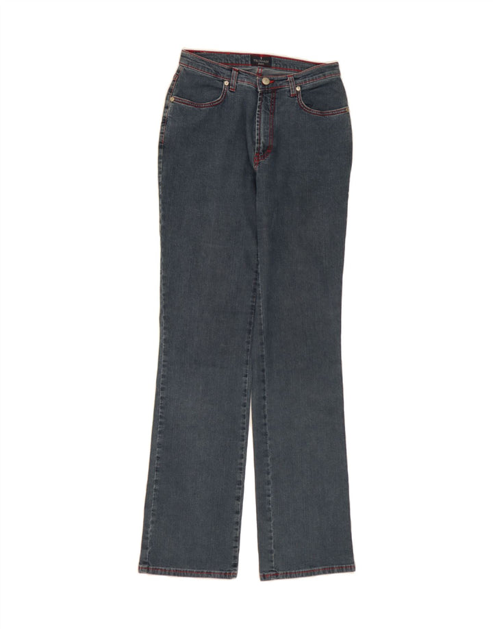 TRUSSARDI Womens Straight Jeans W26 L33  Blue Cotton Vintage Trussardi and Second-Hand Trussardi from Messina Hembry 