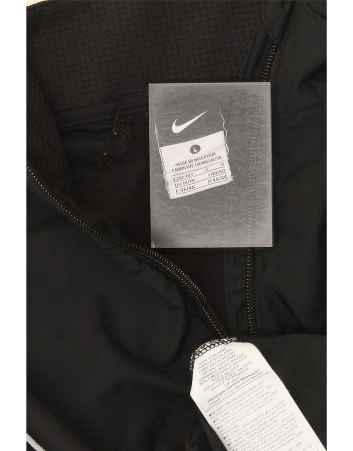 Jachetă de trening pentru femei Nike Marea Britanie 16/18 Poliester negru mare