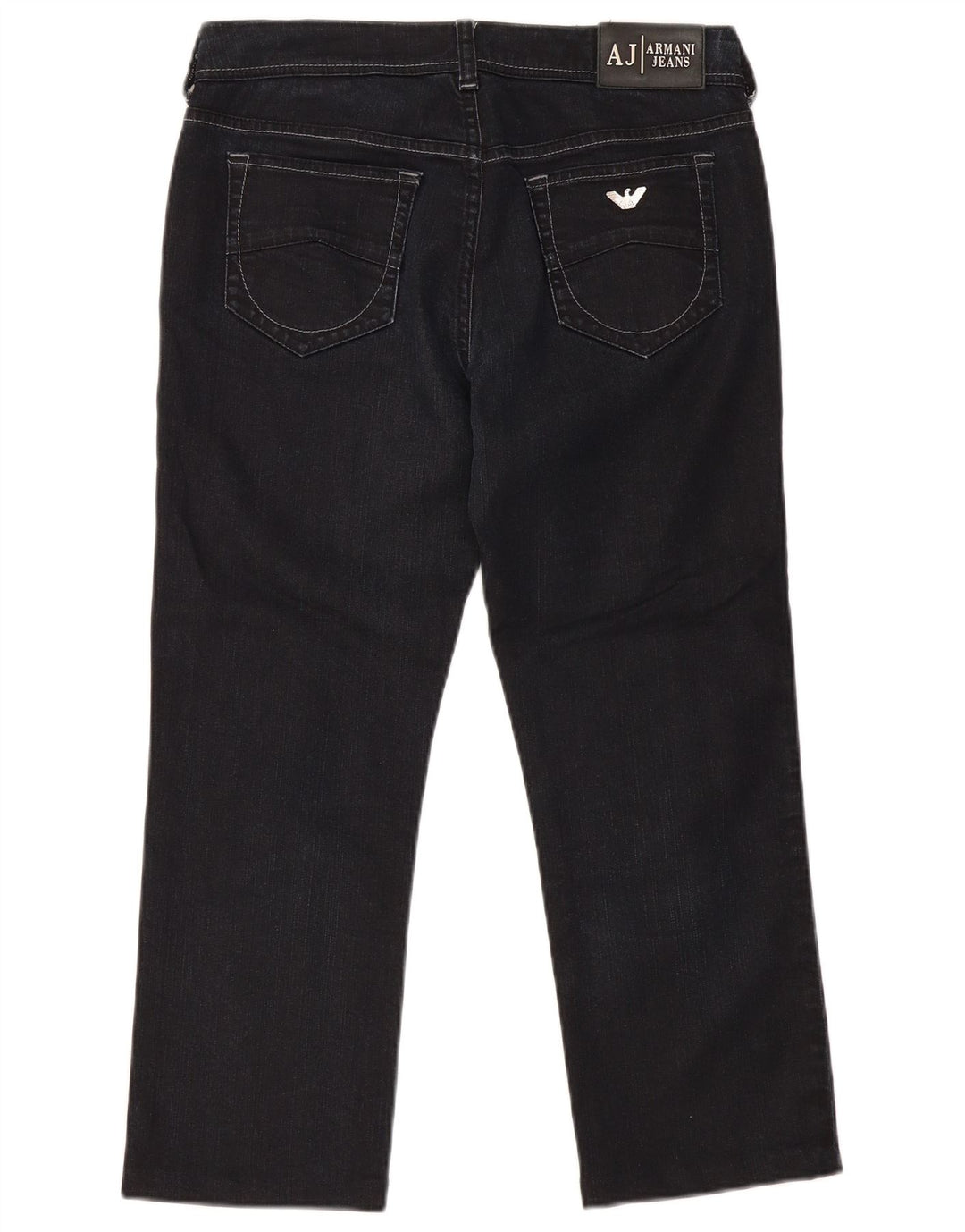 Blugi drepti pentru femei Armani L29 L24 Bumbac bleumarin