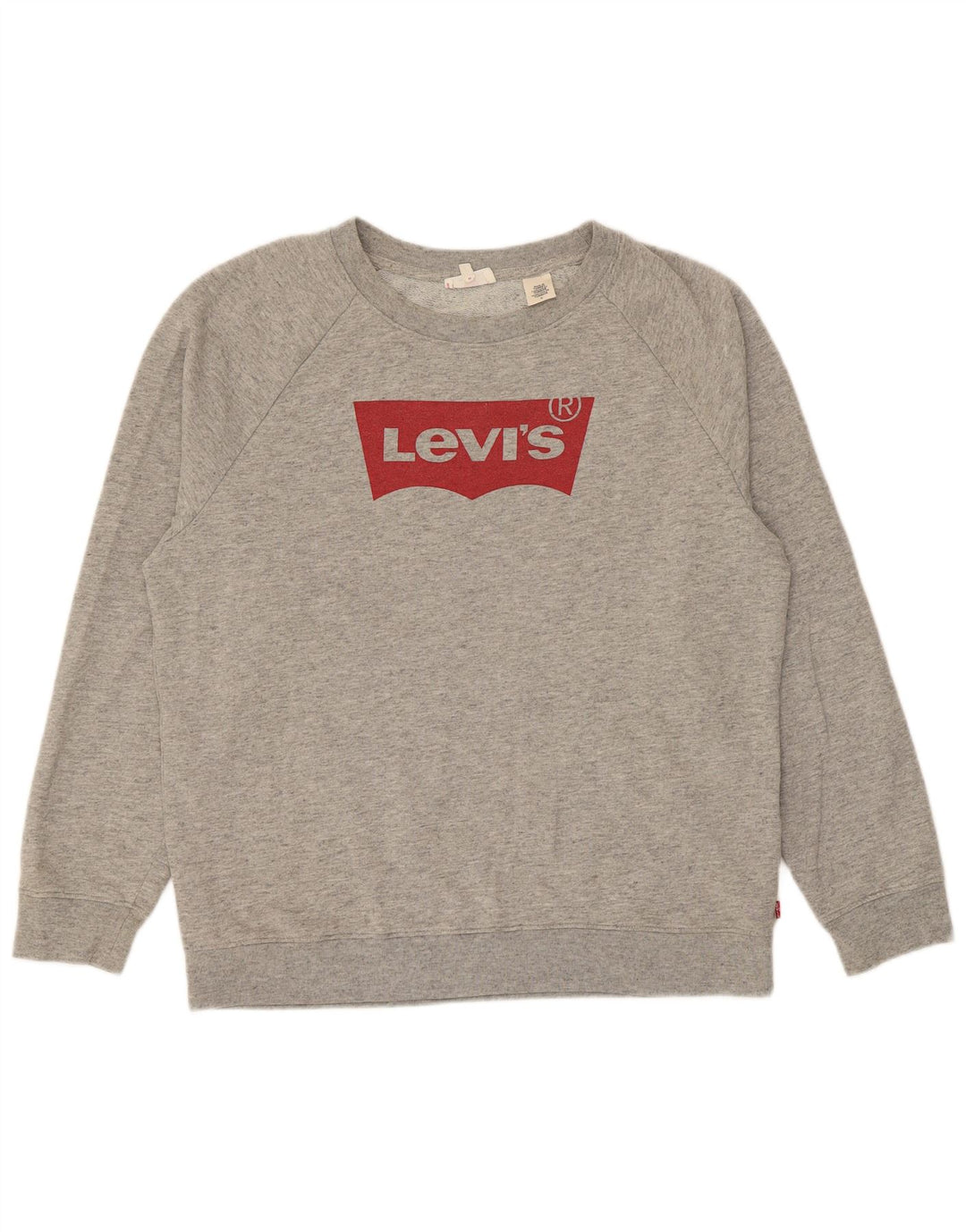 Pulover pentru femei Levi's Graphic Oversized Sweat UK 14 Medium Gri Flecked