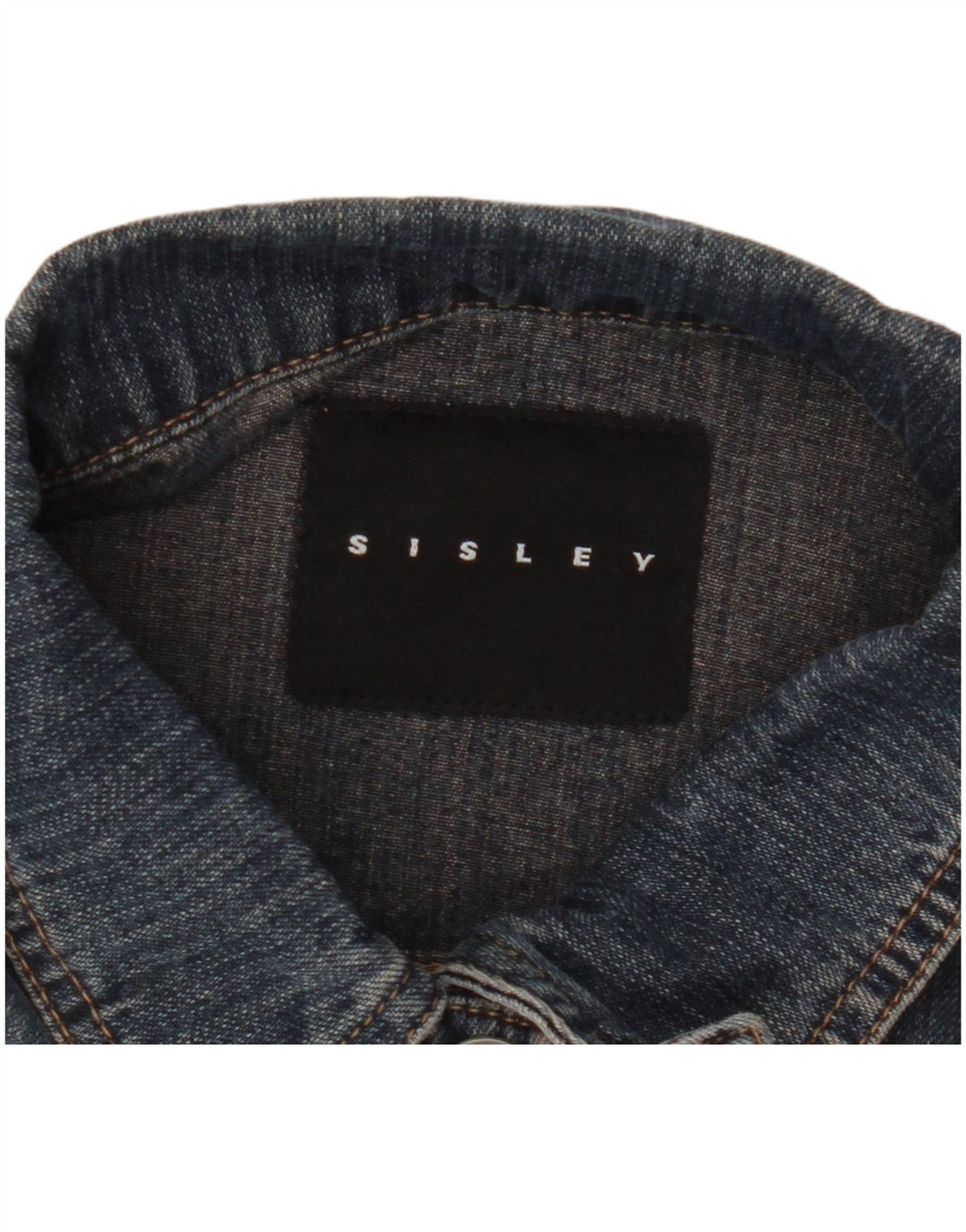 Jachetă de blugi pentru femei Sisley UK 14, mare, albastru, bumbac