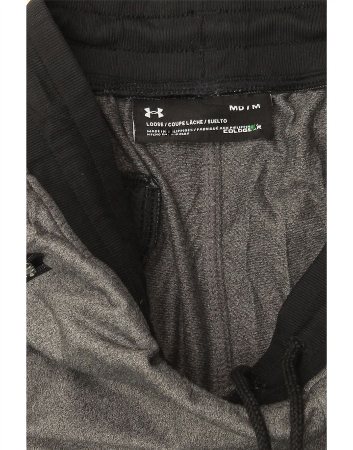 UNDER ARMOUR Womens Tracksuit Trousers Joggers UK 12 Medium Grey Vintage Under Armour and Second-Hand Under Armour from Messina Hembry 