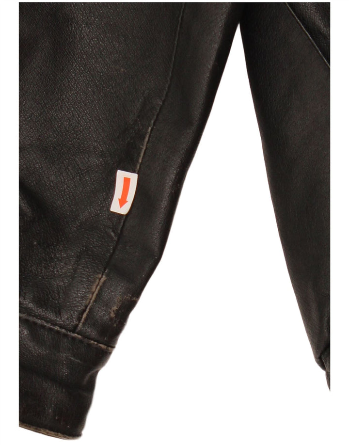C & A Jachetă din piele pentru bărbați EU 54 2XL Piele neagră