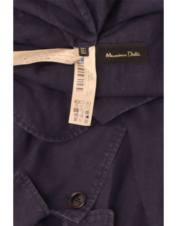 Jachetă Massimo Dutti pentru bărbați, UK 40, mare, albastru marin