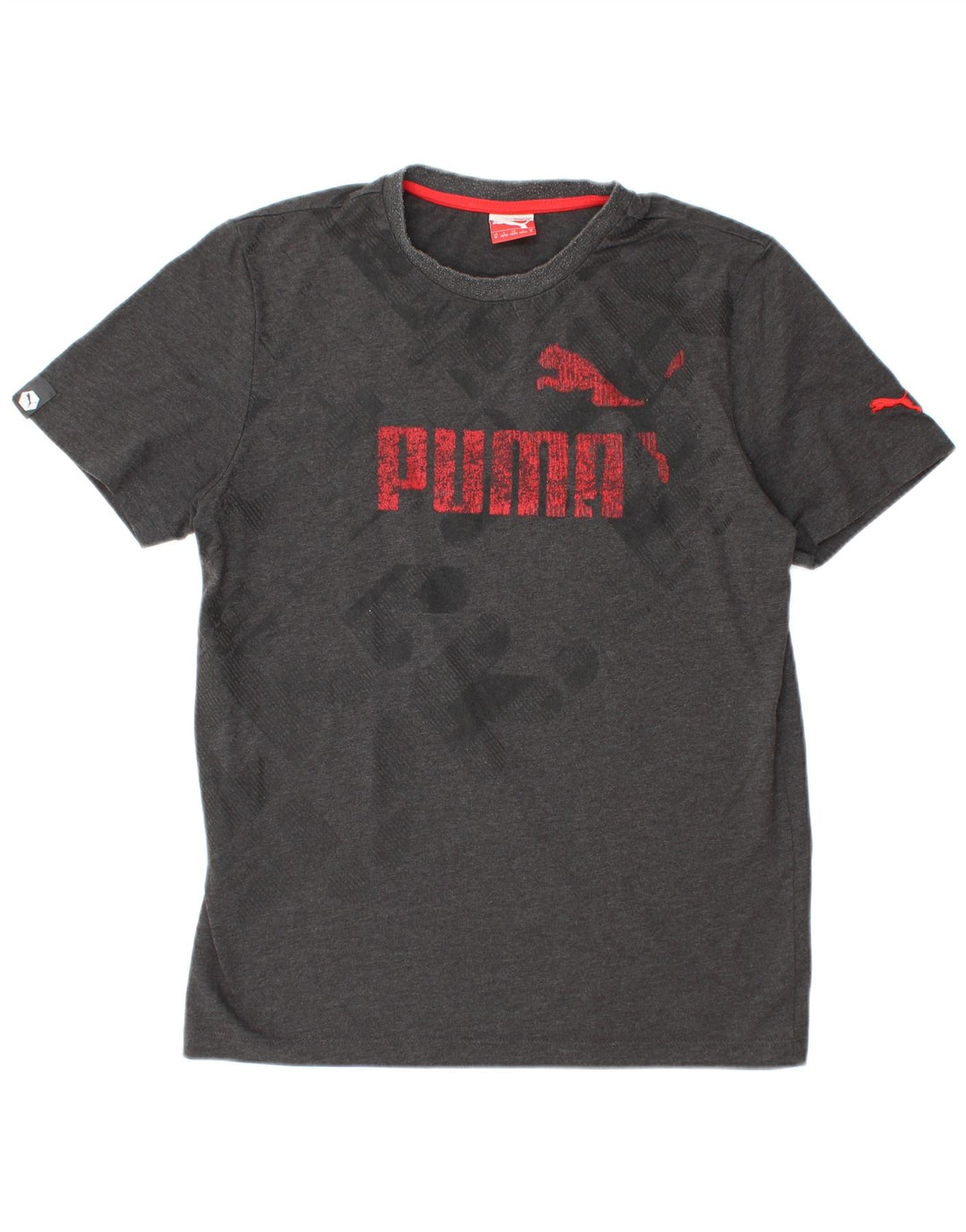 Tricou grafic PUMA pentru bărbați Top mediu gri