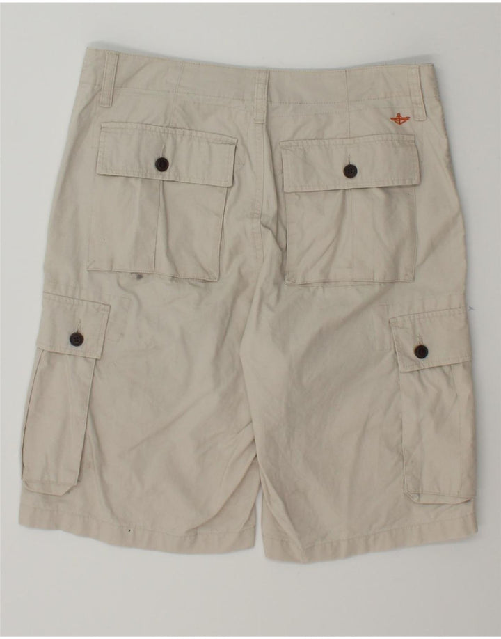 DOCKERS Mens Cargo Shorts W32 Medium Grey Vintage Dockers and Second-Hand Dockers from Messina Hembry 