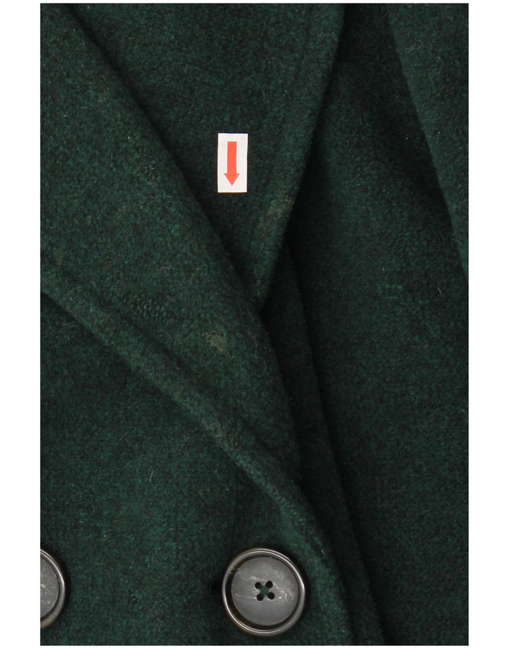 Palton dublu pentru femei Marks & Spencer UK 20 2XL Lână verde