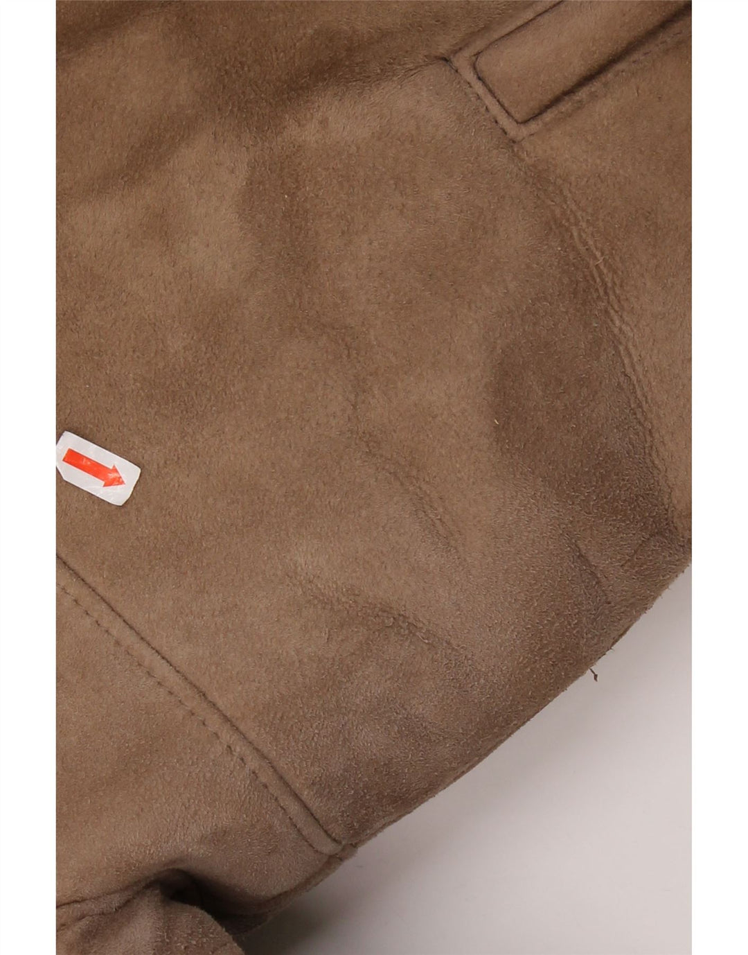 Palton vintage pentru femei din shearling EU 42 mare, bej, din shearling