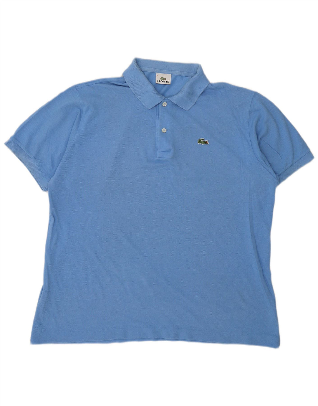 Tricou polo pentru bărbați LACOSTE Mărimea 6 XL Bumbac albastru