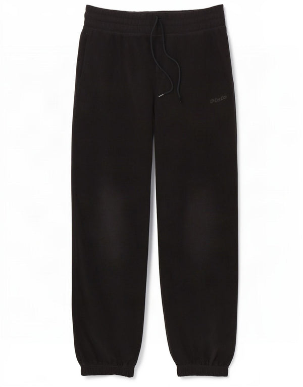 Pantaloni de trening din lână pentru femei Lotto Joggeri UK 6 XS Poliester negru