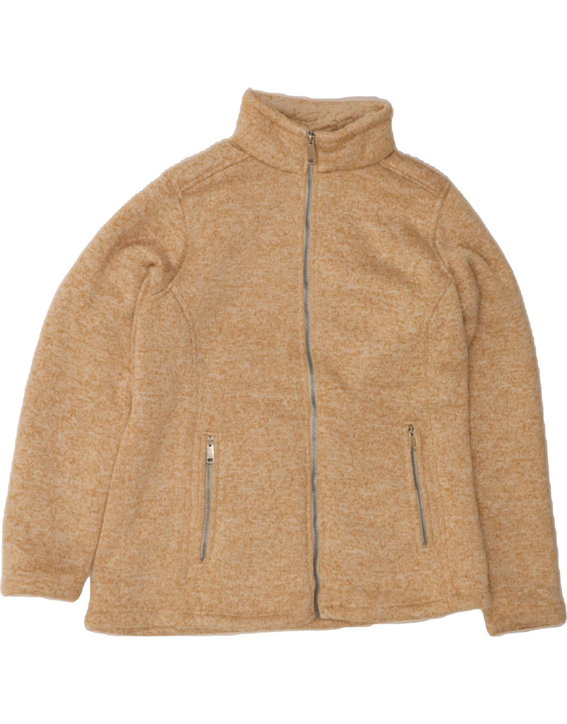 REGATTA Womens Tracksuit Top Jacket UK 18 XL Beige Flecked Polyester Vintage Regatta and Second-Hand Regatta from Messina Hembry 