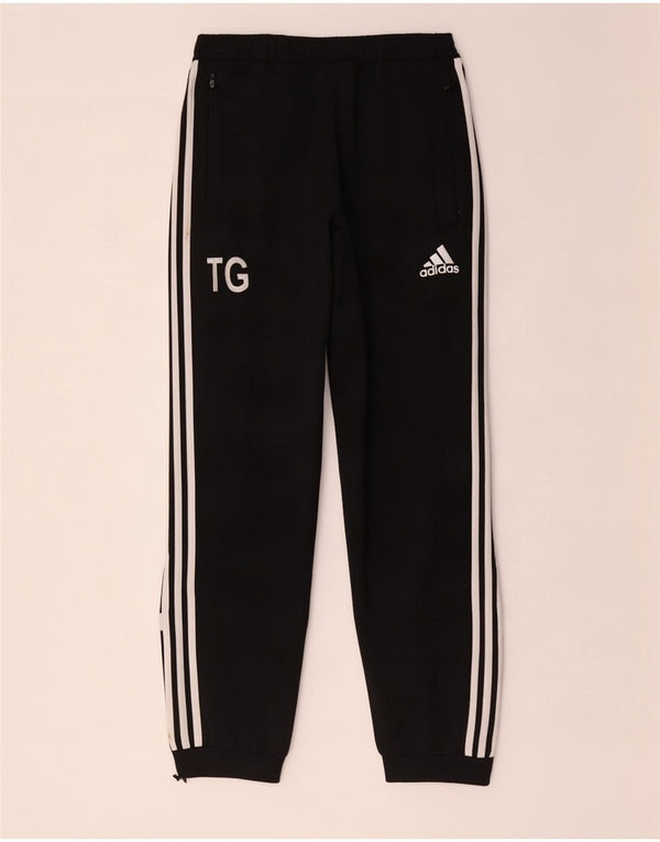 Pantaloni de trening cu grafic pentru bărbați Adidas Pantaloni de jogging, medii, negru, color block