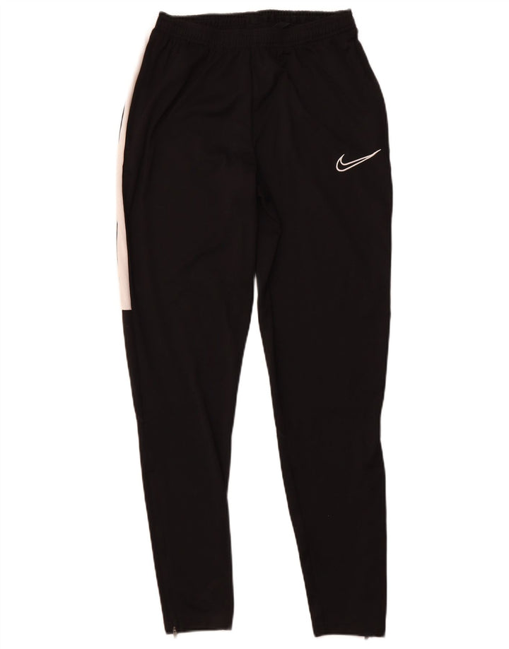 Pantaloni de trening NIKE Dri Fit pentru bărbați, negru, poliester color bloc