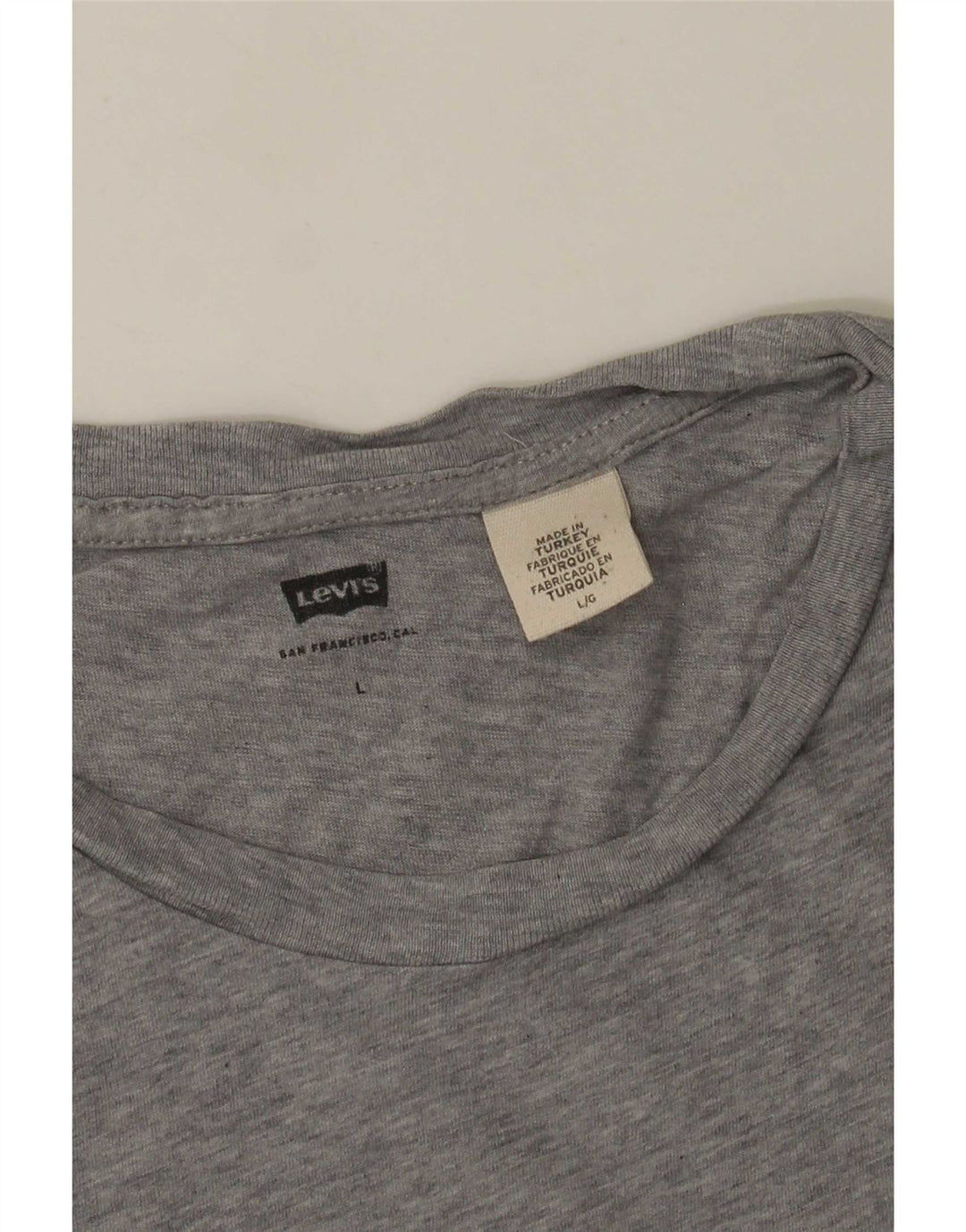 T-shirt cu grafică Levi's pentru bărbați Top mare gri