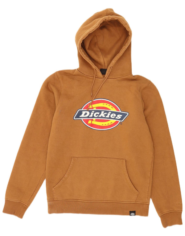 Pulover Dickies pentru bărbați cu glugă grafic XS bumbac maro