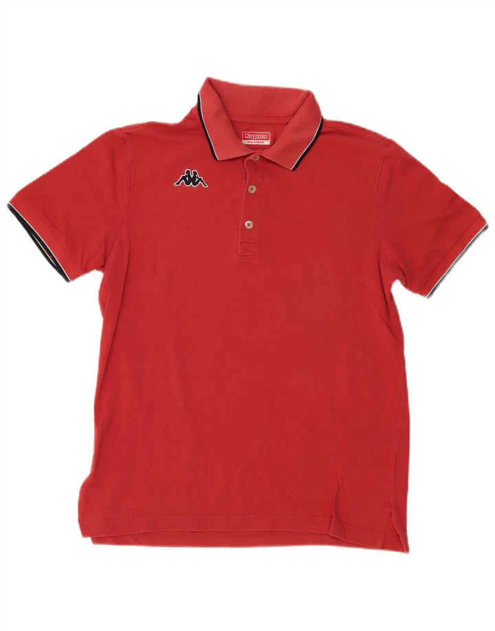 Tricou polo pentru bărbați Kappa, roșu mediu