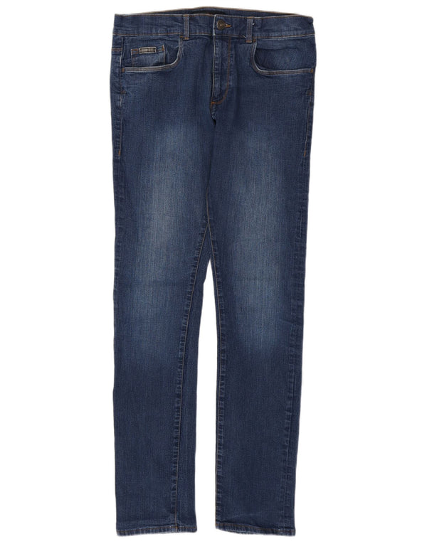 TRUSSARDI Mens Skinny Jeans W34 L33  Blue