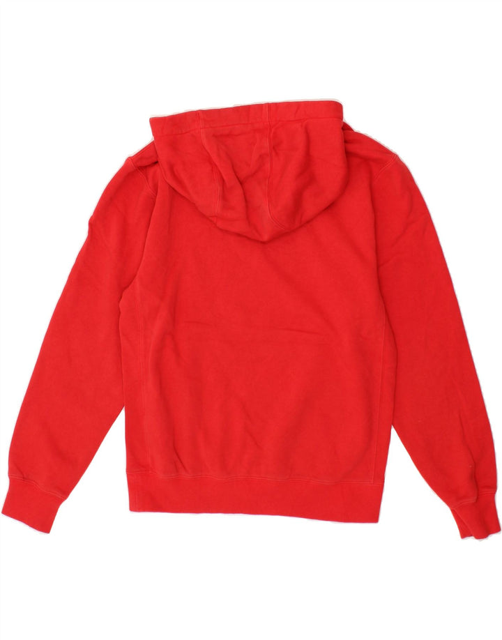 NIKE Mens Graphic Hoodie Jumper Small Red Cotton Vintage Nike and Second-Hand Nike from Messina Hembry 