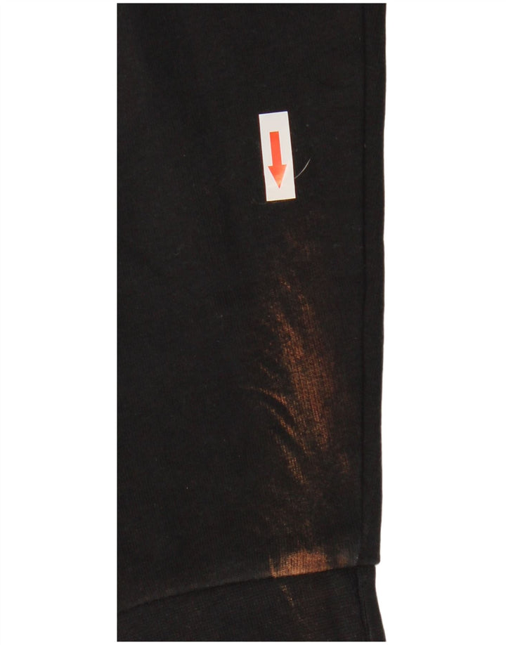 Jachetă de trening Reebok pentru femei UK 14, bumbac mediu negru