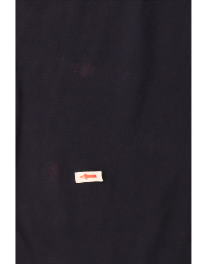 Pulover cu grafic pentru bărbați Jack & Jones Pulover mare din bumbac bleumarin