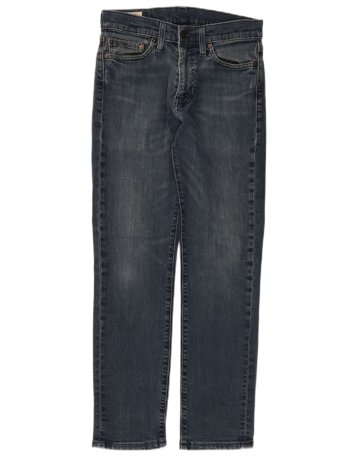 Blugi pentru bărbați Levi's 511 Slim W30 L29 Bumbac bleumarin