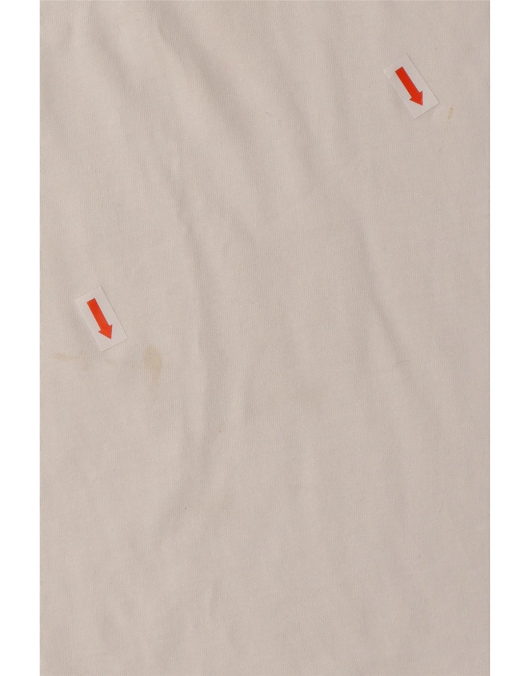 LEVI'S Womens Graphic T-Shirt Top UK 14 Medium White Cotton Vintage Levi's and Second-Hand Levi's from Messina Hembry 