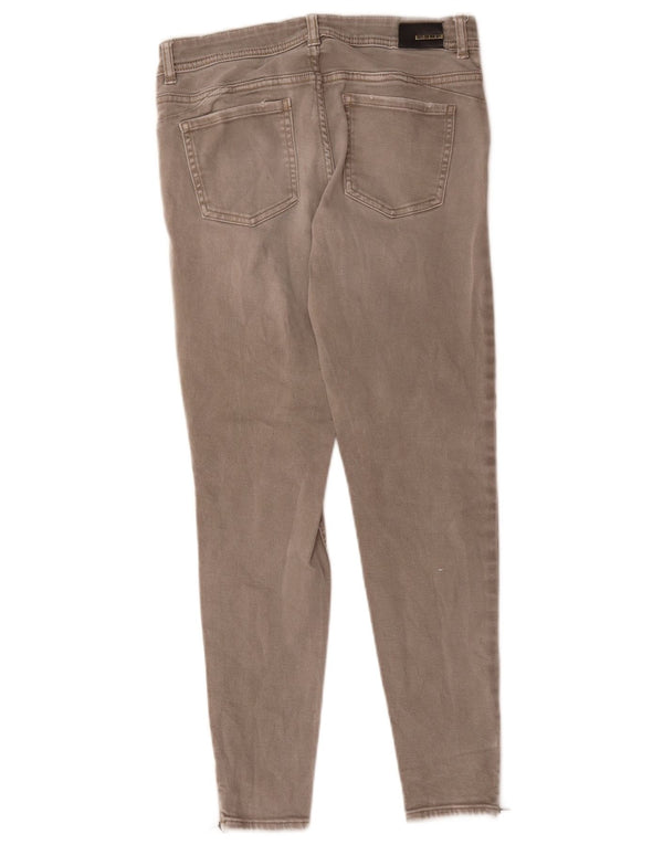 Blugi skinny dama Zara EU 38 Mici W28 L26 Bumbac gri