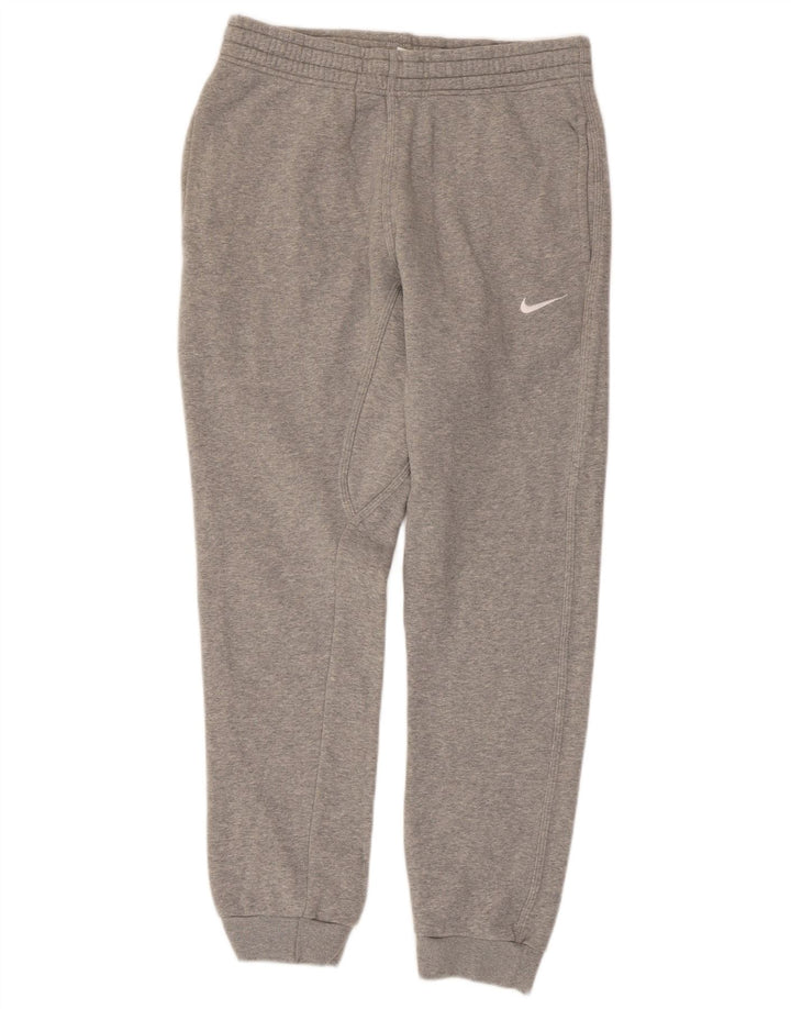 Pantaloni de trening pentru femei Nike Pantaloni de jogging UK 14, bumbac cu pete gri mediu