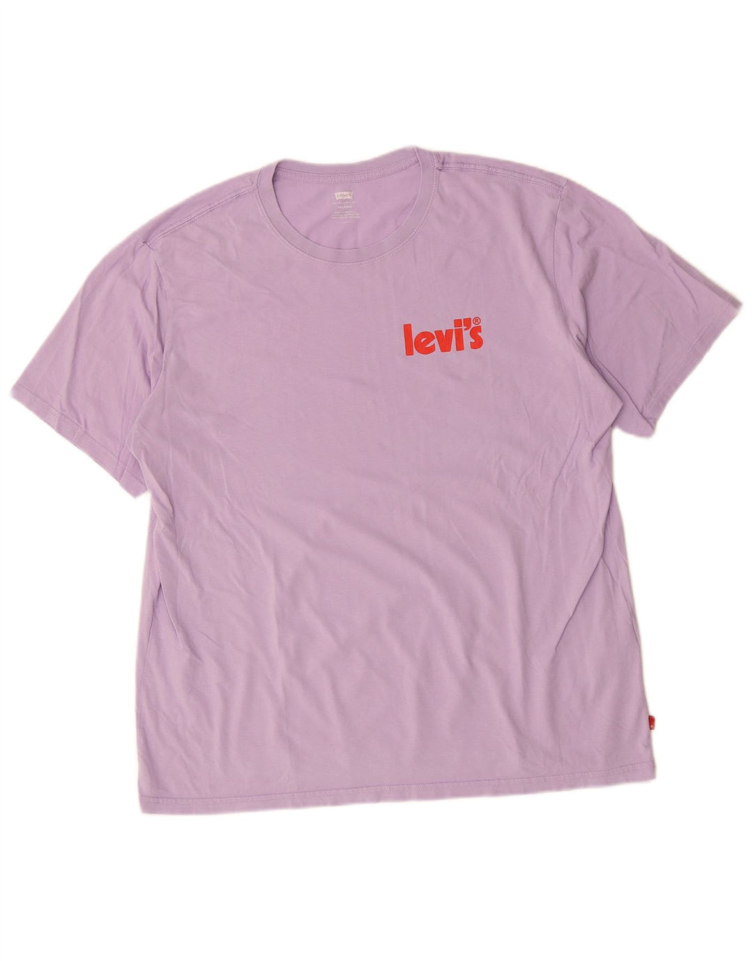 Tricou grafic pentru bărbați Levi's Relaxed Fit Top mare din bumbac roz