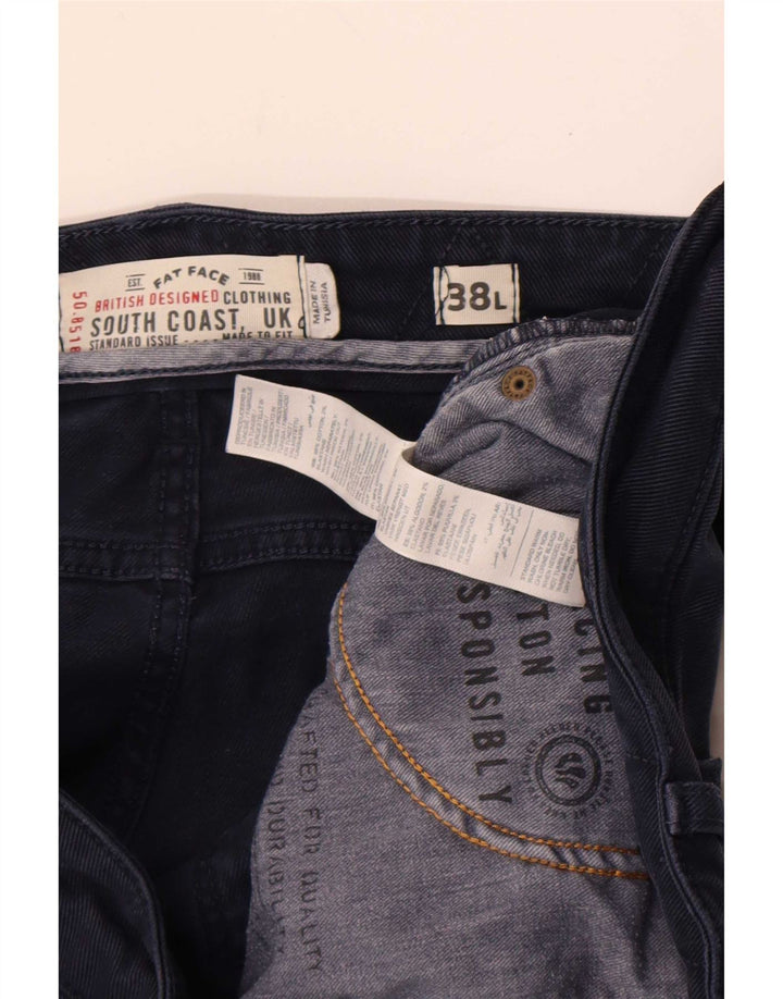 Blugi slim pentru bărbați Fat Face W38 L32 Bumbac bleumarin
