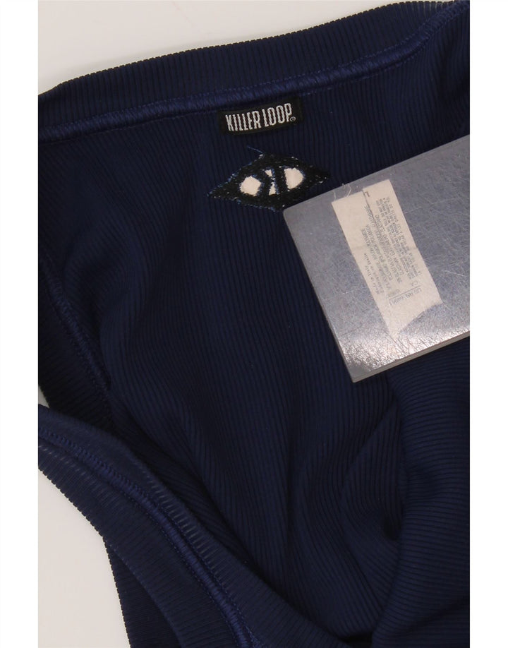 Killer Loop Vest Top pentru femei UK 8 Small Bleumarin Poliamidă