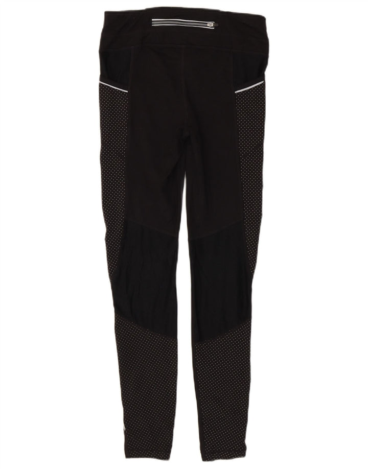 Leggings pentru femei ATHLETA UK 6 XS poliester cu pete negre